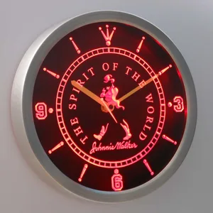 Johnnie Walker The Spirit of The World LED Neon Wall Clock