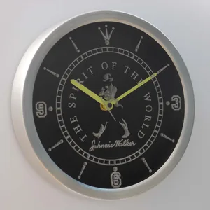 Johnnie Walker The Spirit of The World LED Neon Wall Clock