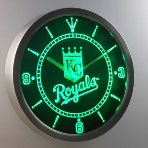 Kansas City Royals LED Neon Wall Clock