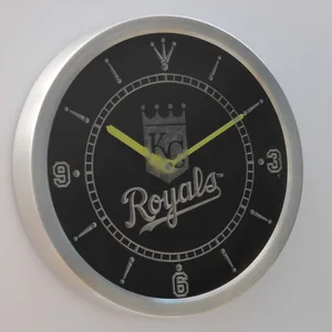 Kansas City Royals LED Neon Wall Clock
