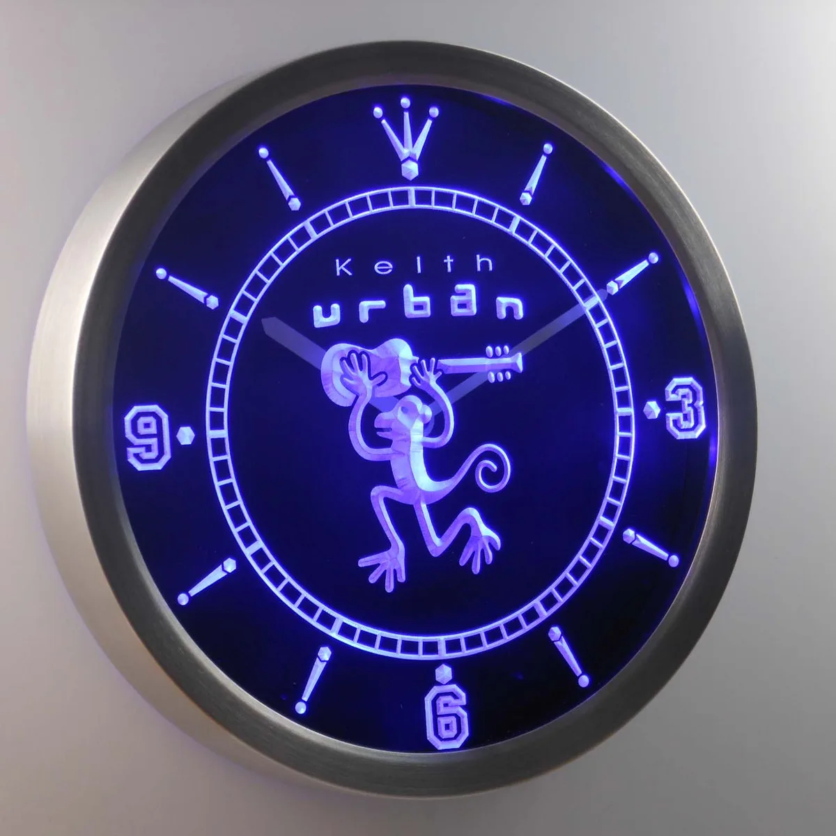 Keith Urban LED Neon Wall Clock