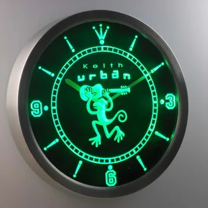 Keith Urban LED Neon Wall Clock