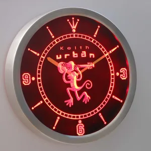 Keith Urban LED Neon Wall Clock