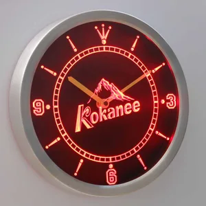 Kokanee LED Neon Wall Clock