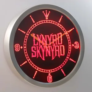 Lynyrd Skynyrd LED Neon Wall Clock