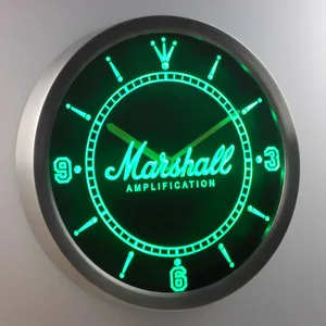 Marshall Amplification LED Neon Wall Clock