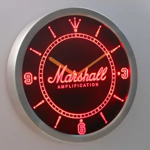 Marshall Amplification LED Neon Wall Clock