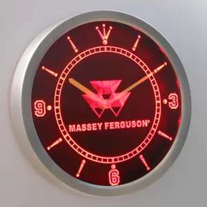Massey Ferguson LED Neon Wall Clock