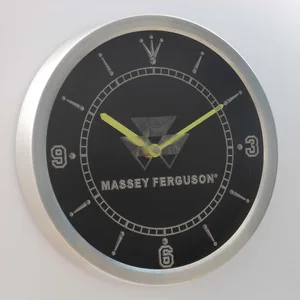 Massey Ferguson LED Neon Wall Clock