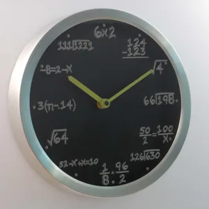 Math Equations LED Neon Wall Clock