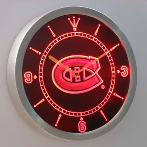 Montreal Canadiens LED Neon Wall Clock