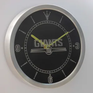 New York Giants LED Neon Wall Clock