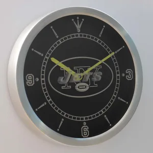 New York Jets LED Neon Wall Clock