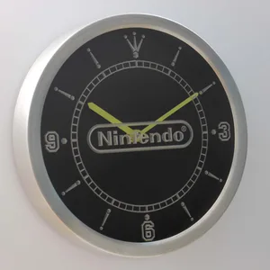 Nintendo LED Neon Wall Clock