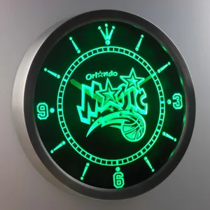 Orlando Magic LED Neon Wall Clock - Legacy Edition