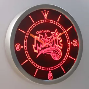 Orlando Magic LED Neon Wall Clock - Legacy Edition