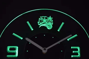 Orlando Magic Modern LED Neon Wall Clock - Legacy Edition
