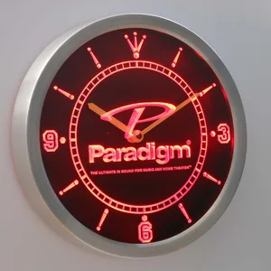 Paradigm LED Neon Wall Clock