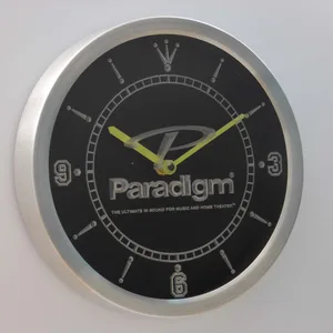 Paradigm LED Neon Wall Clock