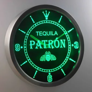 Patron LED Neon Wall Clock