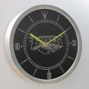 Philadelphia Eagles LED Neon Wall Clock