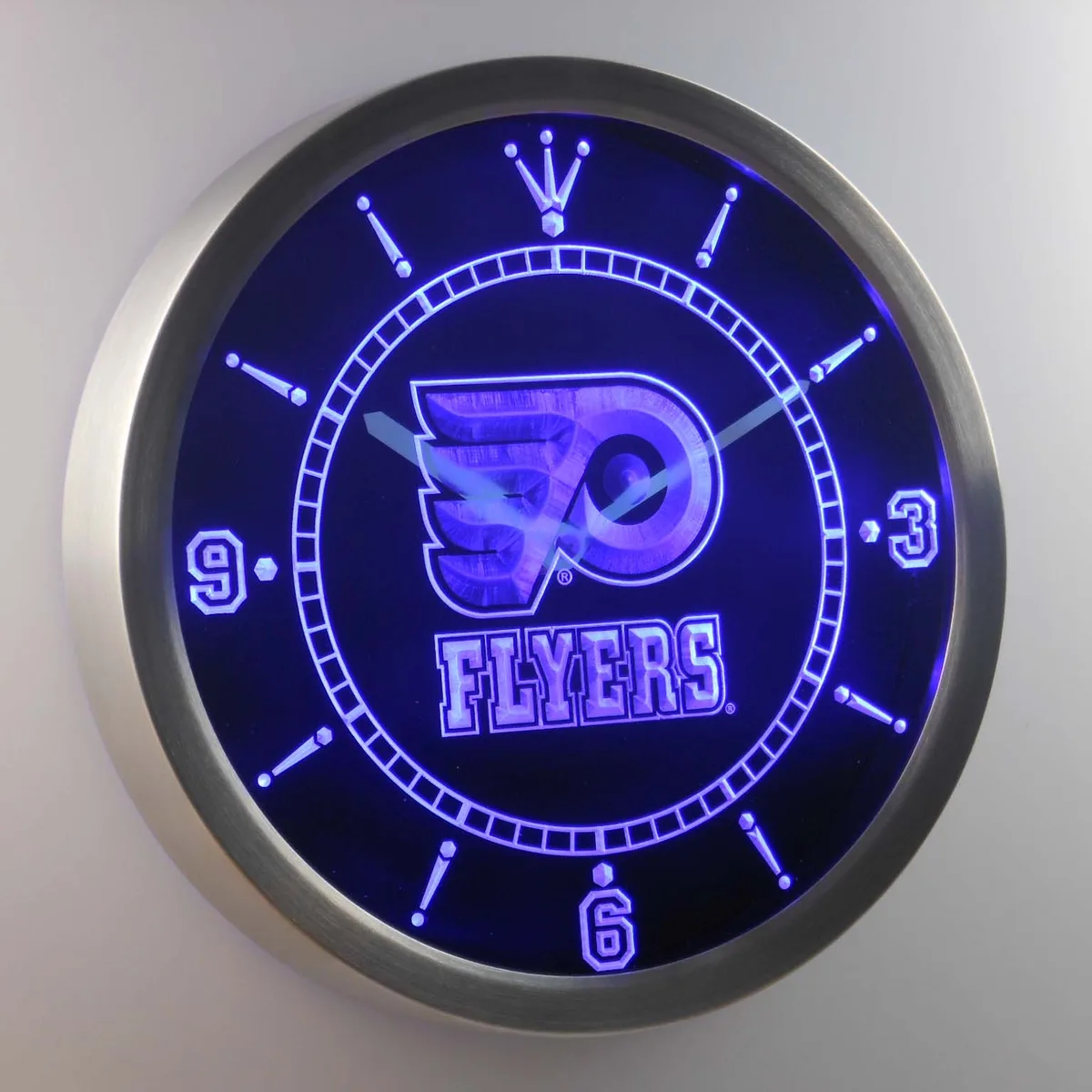 Philadelphia Flyers LED Neon Wall Clock