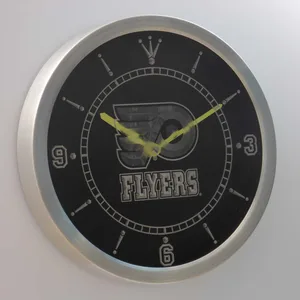 Philadelphia Flyers LED Neon Wall Clock