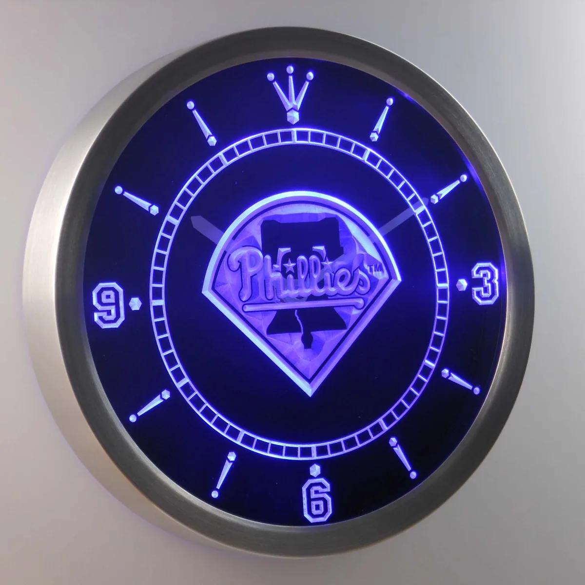 Philadelphia Phillies LED Neon Wall Clock