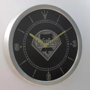 Philadelphia Phillies LED Neon Wall Clock