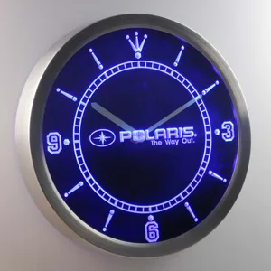 Polaris LED Neon Wall Clock