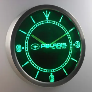 Polaris LED Neon Wall Clock