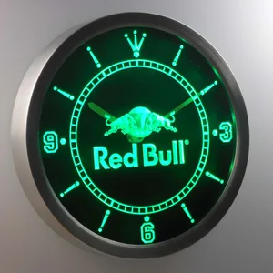 Red Bull LED Neon Wall Clock
