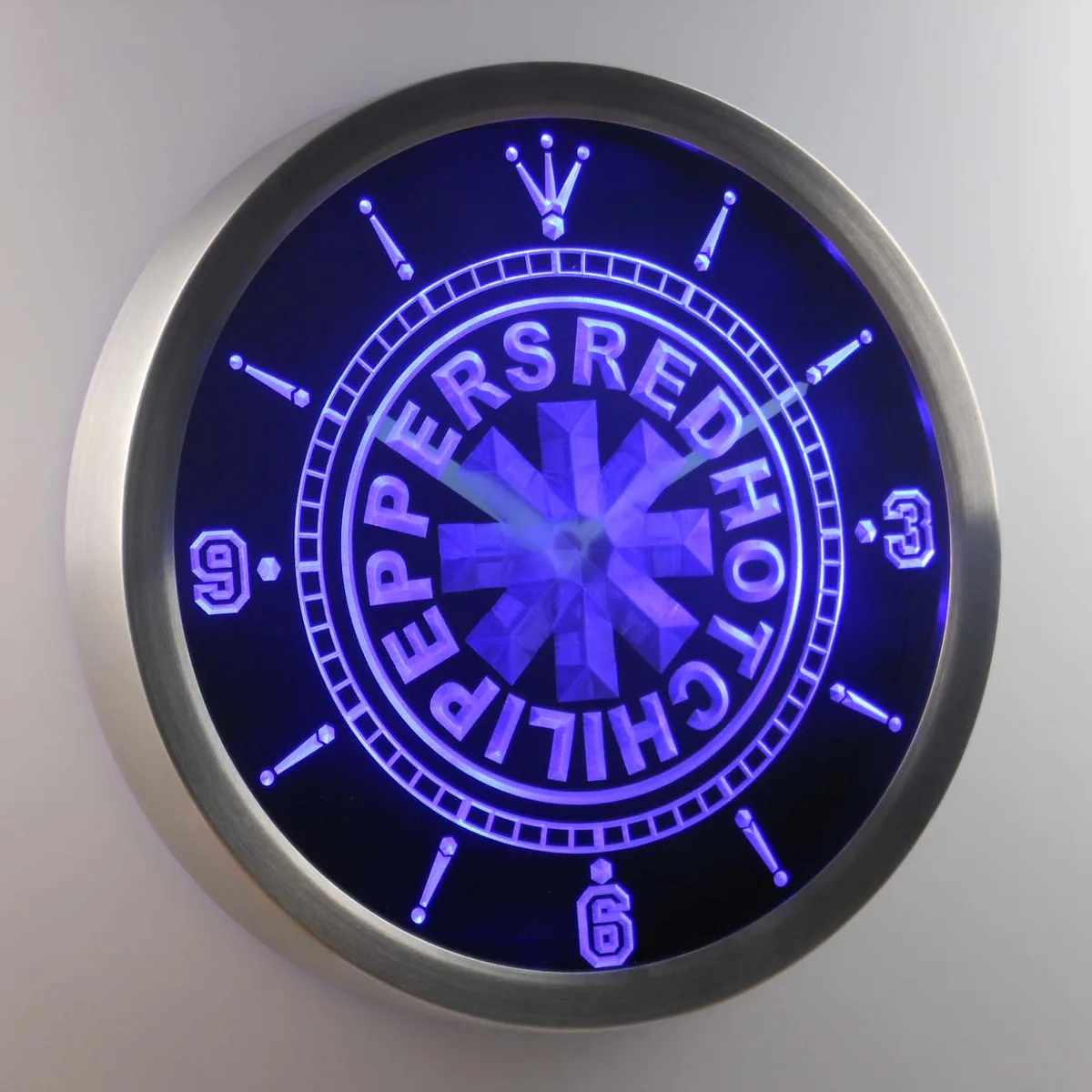Red Hot Chili Peppers LED Neon Wall Clock
