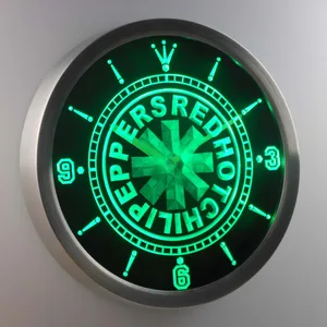 Red Hot Chili Peppers LED Neon Wall Clock