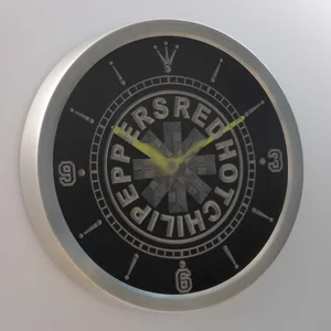 Red Hot Chili Peppers LED Neon Wall Clock