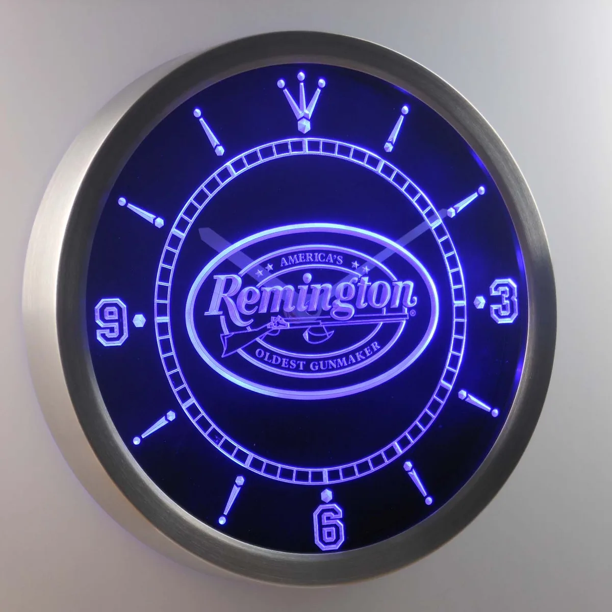 Remington LED Neon Wall Clock