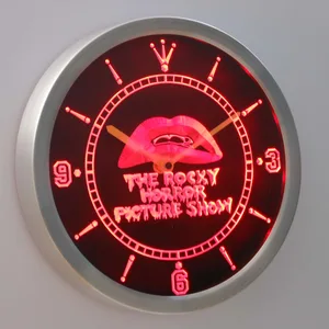 Rocky Horror Picture Show   LED Neon Wall Clock