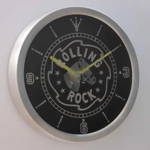Rolling Rock LED Neon Wall Clock