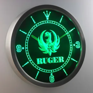 Ruger LED Neon Wall Clock