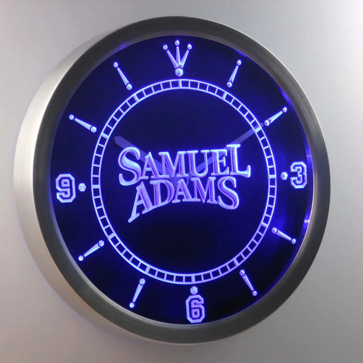 Samuel Adams LED Neon Wall Clock
