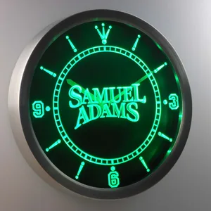 Samuel Adams   LED Neon Wall Clock