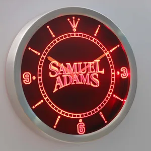 Samuel Adams   LED Neon Wall Clock