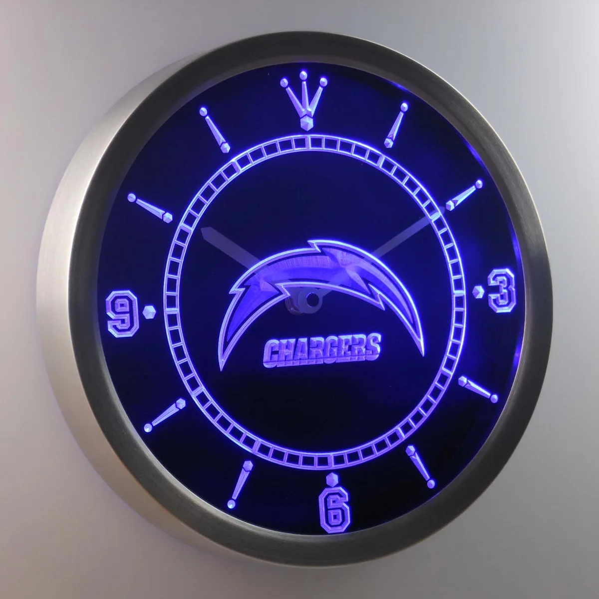San Diego Chargers LED Neon Wall Clock