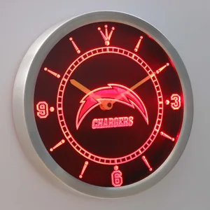 San Diego Chargers LED Neon Wall Clock