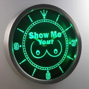 Show Me Your LED Neon Wall Clock