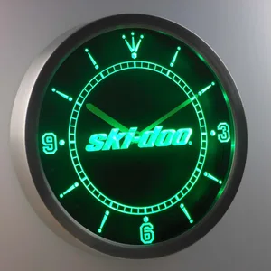 Ski Doo LED Neon Wall Clock