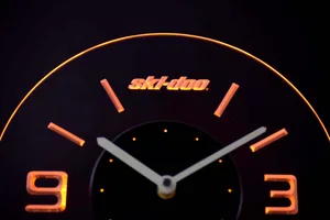 Ski Doo Modern LED Neon Wall Clock