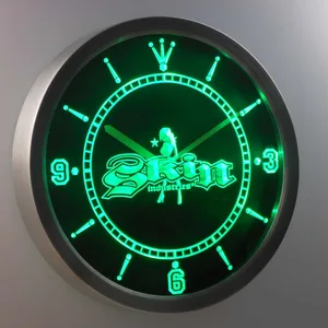 Skin Industries 2 LED Neon Wall Clock