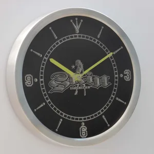 Skin Industries 2 LED Neon Wall Clock