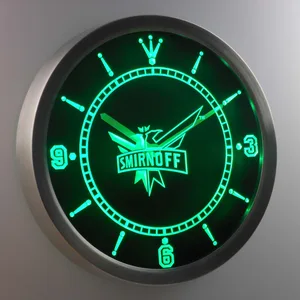 Smirnoff LED Neon Wall Clock